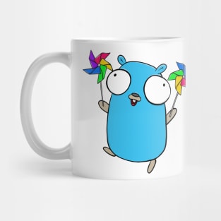 Pinwheel Gopher Mug